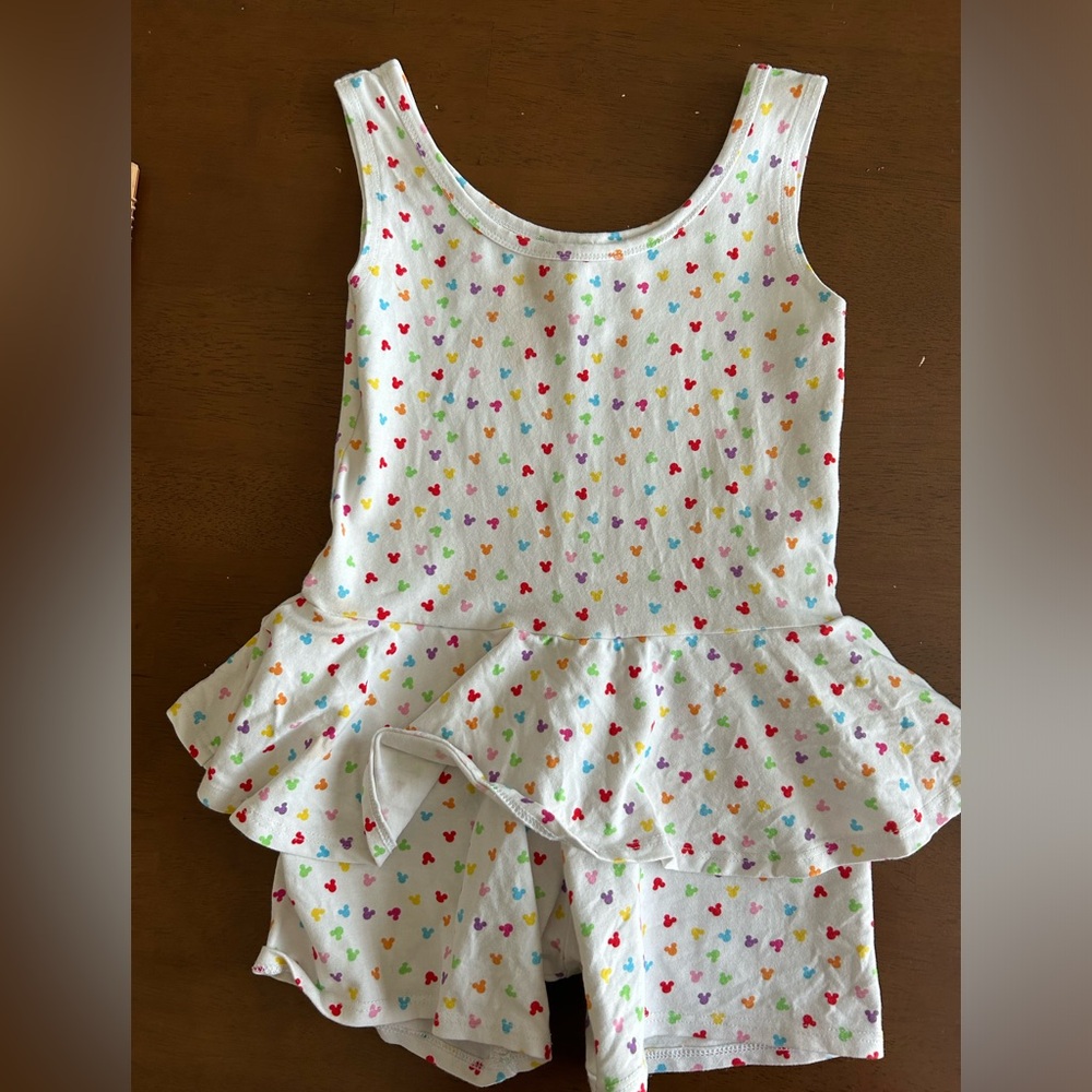 Wild rich kids 7/8 skirted romper